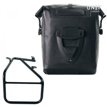 Khali Seitentasche in TPU + Rechter Satteltaschenrahmen für Sportail R18 Kit