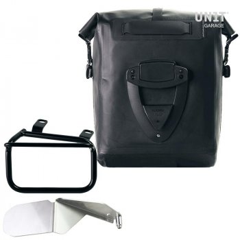 Khali Seitentasche in TPU + Rechts Ducati Scrambler-Rahmen (ab 2023)