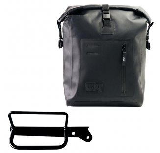 Khali Seitentasche in TPU + Royal Enfield Hunter 350 Rechter Rahmen