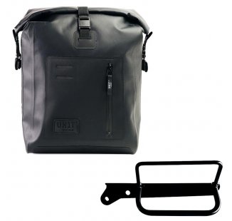 Khali Seitentasche in TPU + Royal Enfield Hunter 350 Linker Rahmen