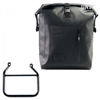 Khali Seitentasche in TPU + Thriumph Speed 400 & Scrambler 400 X Rahmen rechts (Nur kompatibel mit unserem niedrigen Abgascode: 4206Low)