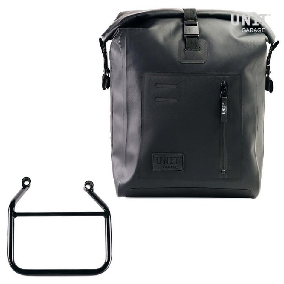 Khali Seitentasche in TPU + Thriumph Speed 400 & Scrambler 400 X Rahmen rechts (Nur kompatibel mit unserem niedrigen Abgascode: 4206Low)