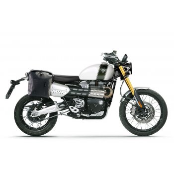 Khali Seitentasche in TPU + Rechter Hilfsrahmen Triumph Scrambler 1200 XC_XE (ab 2019)