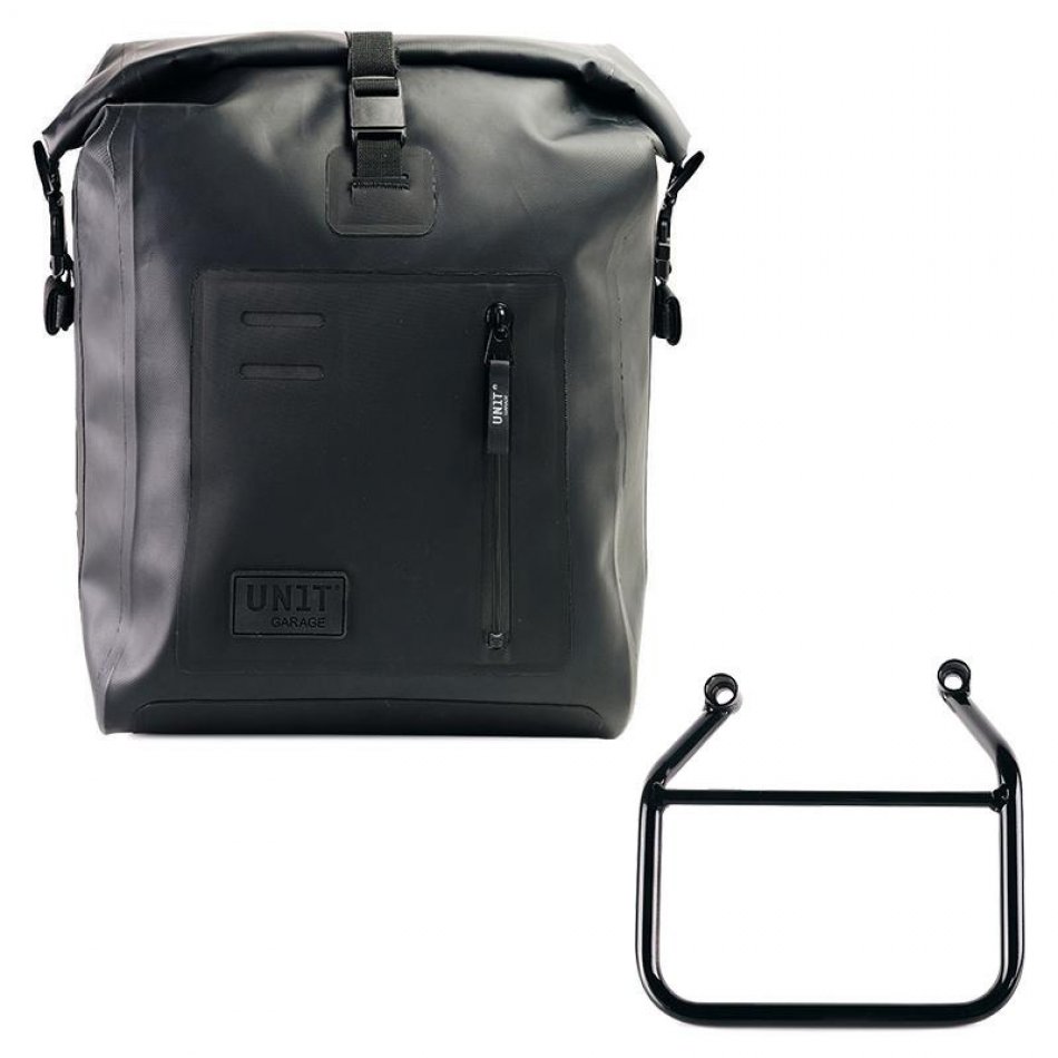 Khali Seitentasche in TPU + Triumph Speed 400 & Scrambler 400 X Rahmen links