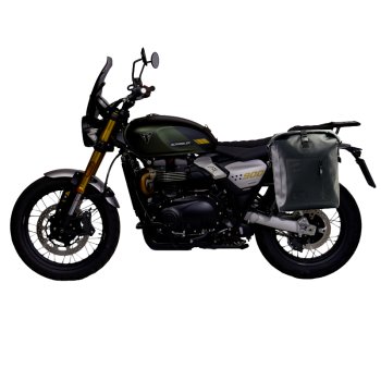 Khali Seitentasche in TPU + Triumph Street Scrambler 900 (ab 2026) Linker Rahmen