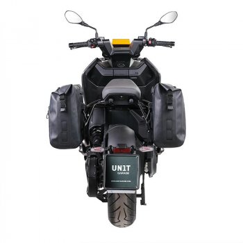 Khali TPU Seitentasche + rechter BMW CE 04 Rahmen