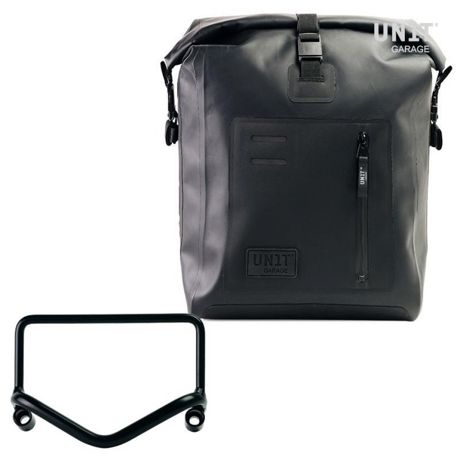 Khali TPU Seitentasche + R18 Rahmen für Fishtail Auspuff