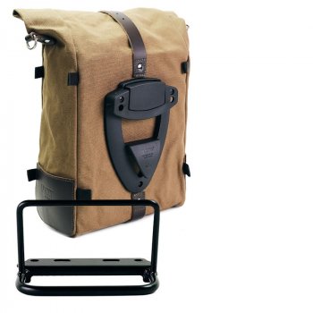 Seitentasche Pure aus Canvas + Royal Enfield Bear 650 Rahmen