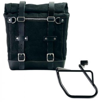 Seitenkoffer Canvas + linker Hilfsrahmen Aprilia Tuareg 660