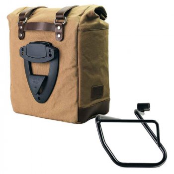 Seitenkoffer Canvas + linker Hilfsrahmen Aprilia Tuareg 660