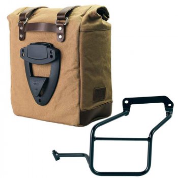 Seitenkoffer Canvas + linker Hilfsrahmen Aprilia Tuareg 660