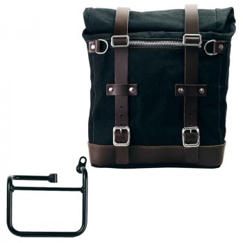 Scram Packtasche aus Segeltuch 22L-30L + BMW CE 02 Rechter Rahmen