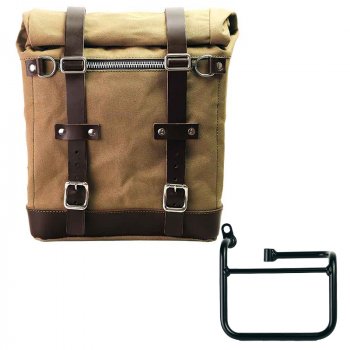 Scram Packtasche aus Segeltuch 22L-30L + BMW CE 02 Linkes Fahrgestell