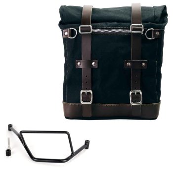 Scram Packtasche aus Segeltuch 22L-30L + BMW F450GS Rahmen rechts