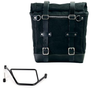 Scram Packtasche aus Segeltuch 22L-30L + BMW F450GS Rahmen rechts