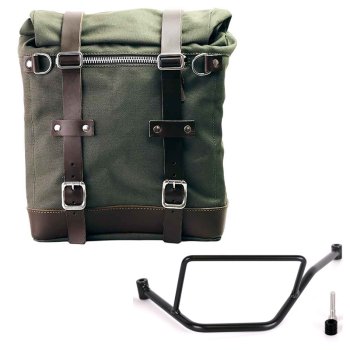 Scram Packtasche aus Segeltuch 22L-30L + BMW F450GS Rahmen links