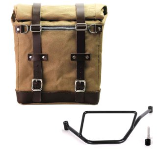 Scram Packtasche aus Segeltuch 22L-30L + BMW F450GS Rahmen links