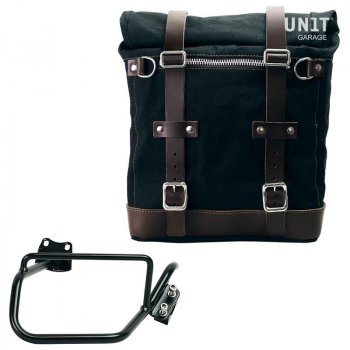 Scram Seitentasche in Canvas 22L-30L + BMW HP2 rechter Rahmen