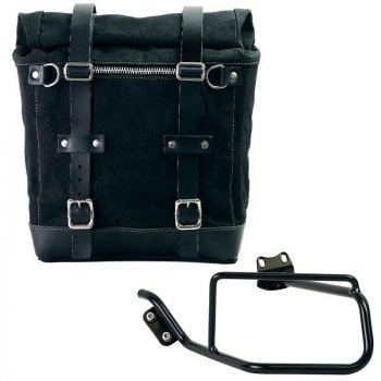 Scram Seitentasche in Canvas 22L-30L + BMW HP2 Linker Rahmen