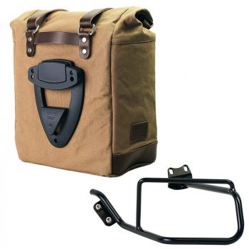 Scram Seitentasche in Canvas 22L-30L + BMW HP2 Linker Rahmen