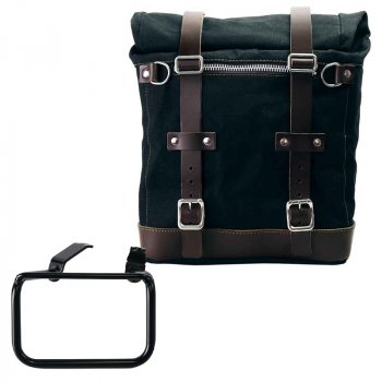 Scram Packtasche aus Segeltuch 22L-30L + BMW R12 G/S Rahmen rechts