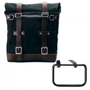 Scram Packtasche aus Segeltuch 22L-30L + BMW R12 G/S Rahmen links