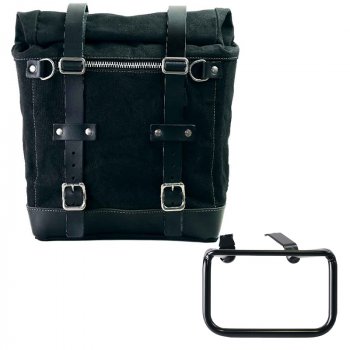 Scram Packtasche aus Segeltuch 22L-30L + BMW R12 G/S Rahmen links