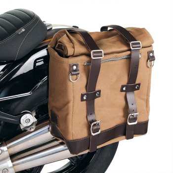 Scram Packtasche aus Segeltuch 22L-30L + BMW R12 Fahrgestell links