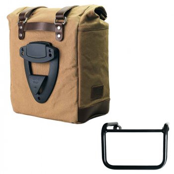 Scram Packtasche aus Segeltuch 22L-30L + BMW R12 Fahrgestell links