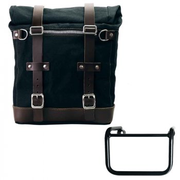 Scram Packtasche aus Segeltuch 22L-30L + BMW R12 Fahrgestell links