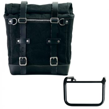 Scram Packtasche aus Segeltuch 22L-30L + BMW R12 Fahrgestell links