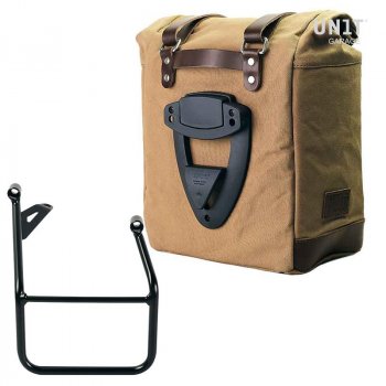 Scram Packtasche aus Segeltuch 22L-30L + BMW R1300GS Rahmen rechts