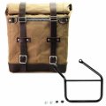 Scram Packtasche aus Segeltuch 22L-30L + Honda CL Rahmen links