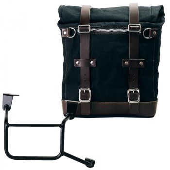 Scram Packtasche aus Segeltuch 22L-30L + Honda CRF1100L Africa Twin & Adventure Sports (ab 2024) Rahmen Rechts