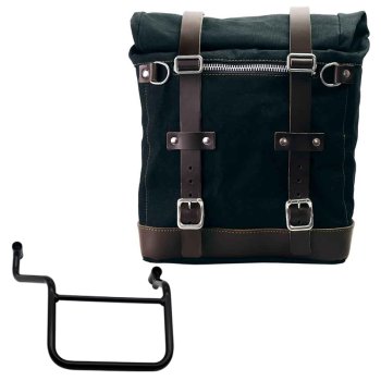Scram Packtasche aus Segeltuch 22L-30L + Honda Transalp 750 (ab 2023) Rechter Rahmen