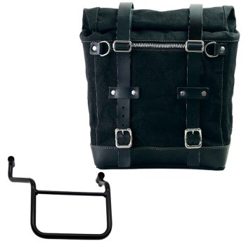 Scram Packtasche aus Segeltuch 22L-30L + Honda Transalp 750 (ab 2023) Rechter Rahmen