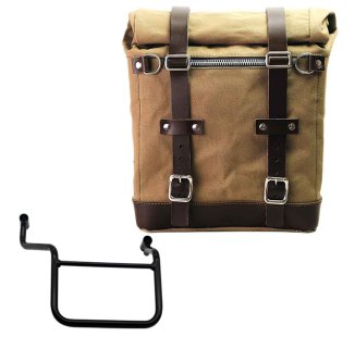 Scram Packtasche aus Segeltuch 22L-30L + Honda Transalp 750 (ab 2023) Rechter Rahmen