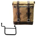 Scram Packtasche aus Segeltuch 22L-30L + Honda Transalp 750 (ab 2023) Rechter Rahmen
