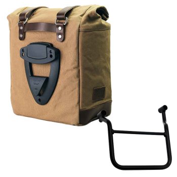 Scram Packtasche aus Segeltuch 22L-30L + Honda Transalp 750 (ab 2023) Rahmen Links