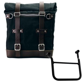 Scram Packtasche aus Segeltuch 22L-30L + Honda Transalp 750 (ab 2023) Rahmen Links