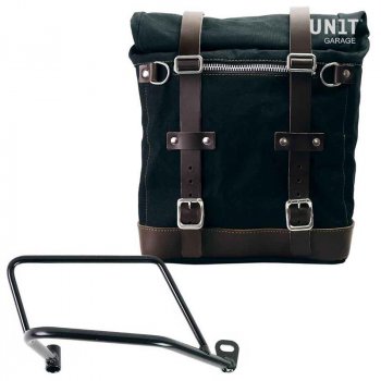 Scram Seitenkoffer aus Canvas 22L-30L + Rechter Rahmen Kawasaki Z900RS