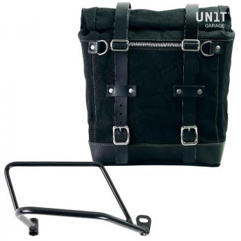 Scram Seitenkoffer aus Canvas 22L-30L + Rechter Rahmen Kawasaki Z900RS