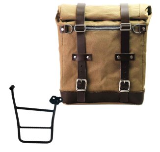 Scram Packtasche aus Segeltuch 22L-30L + KTM 1290/1390 Super Adventure S-R rechter Rahmen