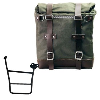 Scram Packtasche aus Segeltuch 22L-30L + KTM 1290/1390 Super Adventure S-R rechter Rahmen