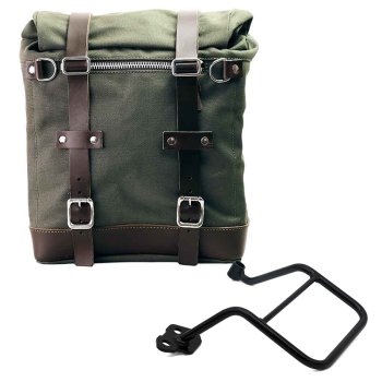 Scram Packtasche aus Segeltuch 22L-30L + KTM 1290/1390 Super Adventure S-R Linker Rahmen