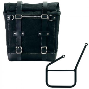 Seitentasche Canvas + linker KTM-Hilfsrahmen