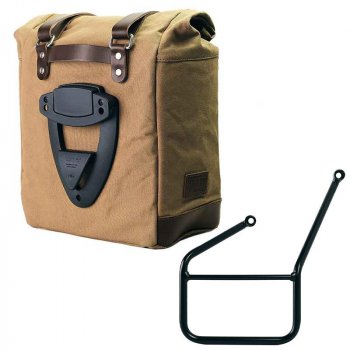 Seitentasche Canvas + linker KTM-Hilfsrahmen