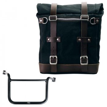 Scram Packtasche aus Segeltuch 22L-30L + Moto Guzzi V85 TT (ab 2024) Rahmen Rechts