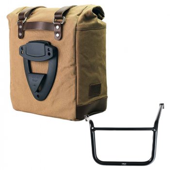 Scram Packtasche aus Segeltuch 22L-30L + Moto Guzzi V85 TT (ab 2024) Rahmen links