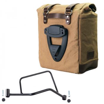 Scram Seitentasche aus Canvas 22L-30L + rechter Rahmen R 1200 R LC